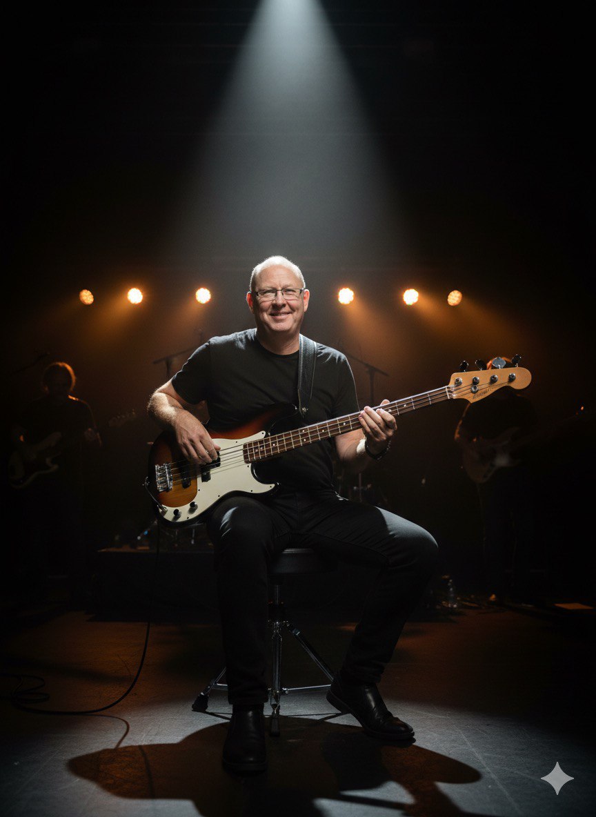Charlie – Bassist der PlanB Coverband